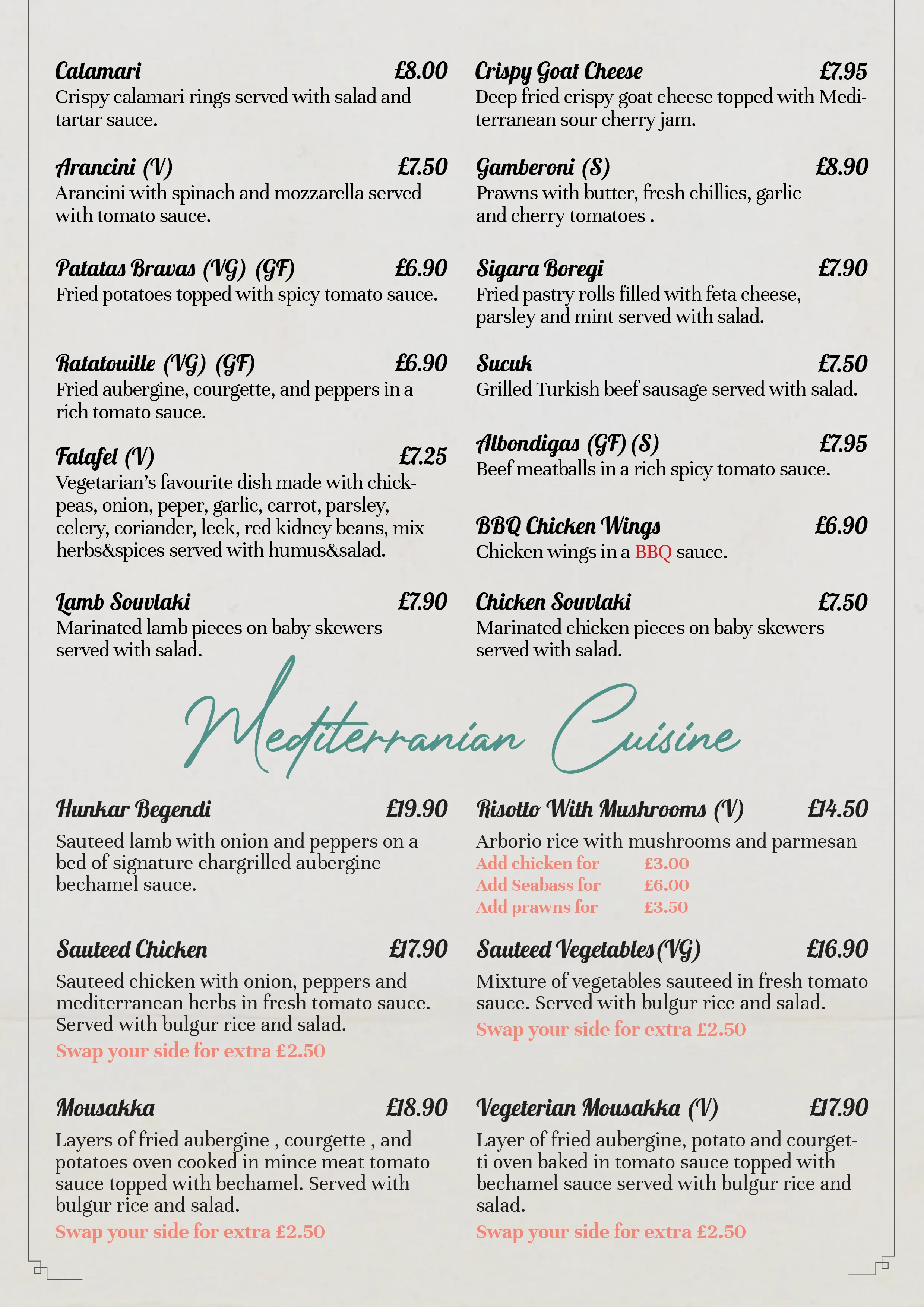 Main Menu Page 2